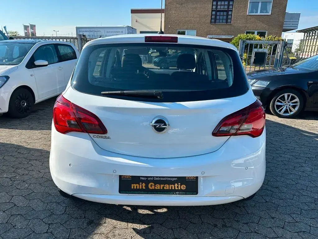 Gebraucht Opel Corsa Edition 90 PS (66 kW) 2017 Weiß Kleinwagen