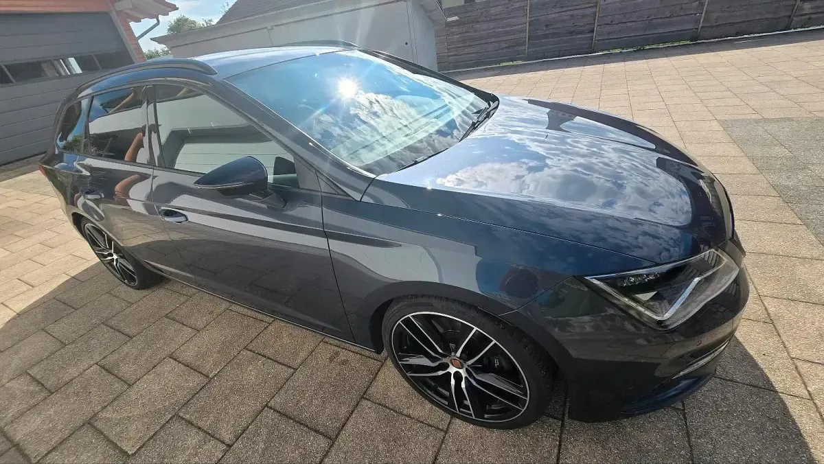 Occasion Seat Leon CUPRA 300 ch (220 kW) 2020 Gris Break