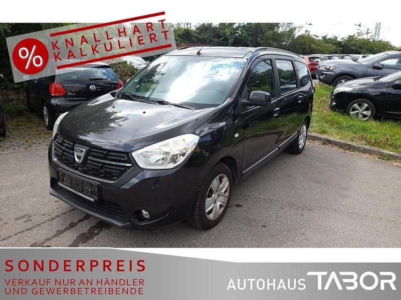 Perlmuttschwarz Gebraucht 2017 Dacia Lodgy Lauréate Van / Kleinbus | 5.685 € (Superpreis) - Bild 1/4