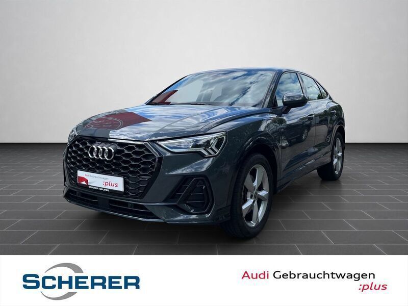 Nanograu metallic Gebraucht 2021 Audi Q3 Sportback Ambiente SUV | 28.600 € (Guter Preis) - Bild 1/4