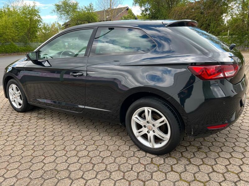 Gebraucht Seat Leon SC 110 PS (80 kW) 2014 Schwarz Kleinwagen