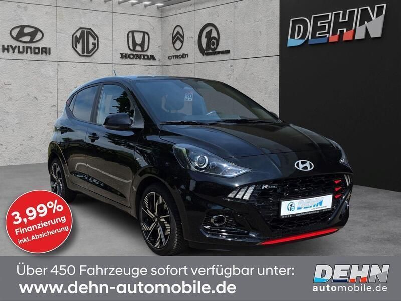 Schwarz Gebraucht 2023 Hyundai i10 N Line Kleinwagen | 16.970 € (Fairer Preis) - Bild 1/4