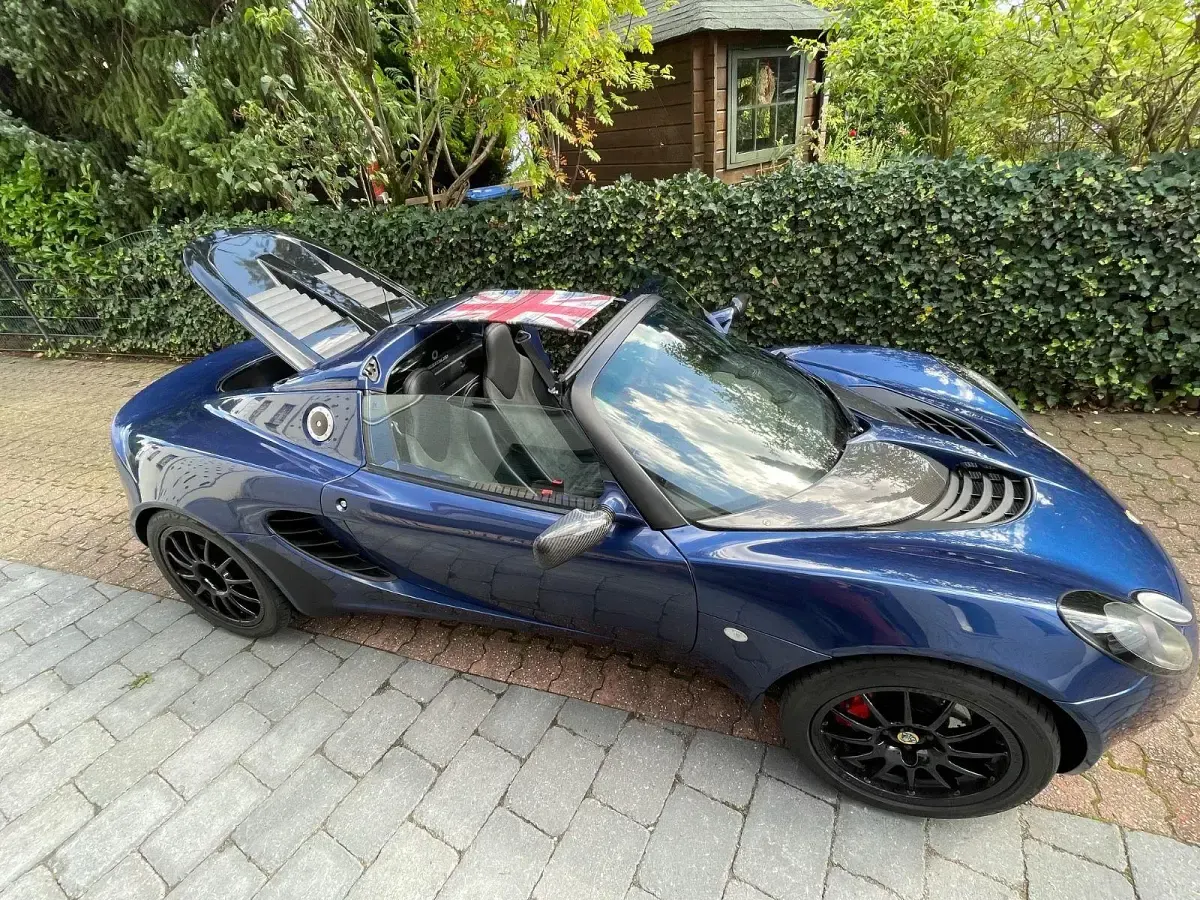Gebraucht Lotus Elise 122 PS (89 kW) 2001 Blau Cabrio