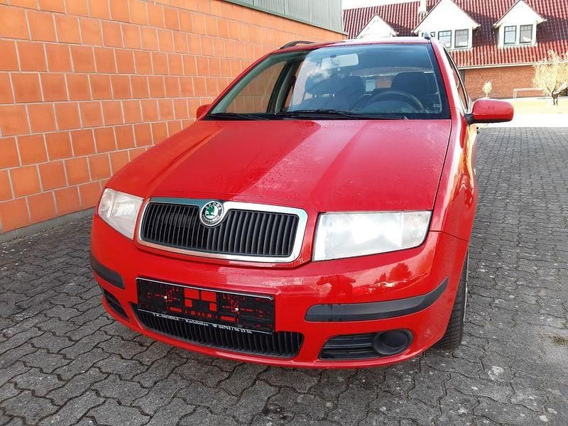 Gebraucht Skoda Fabia 75 PS (55 kW) 2005 Rot Kombi