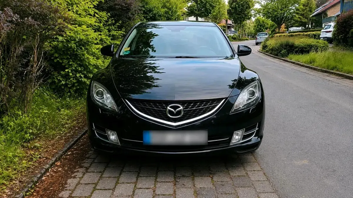 Używany Mazda 6 143 KM (105 kW) 2008 Czarny Sedan/Limuzyna