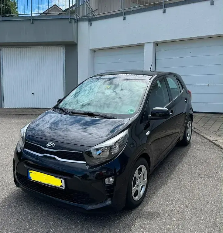 Gebraucht Kia Picanto Edition 7 84 PS (61 kW) 2018 Schwarz Kleinwagen