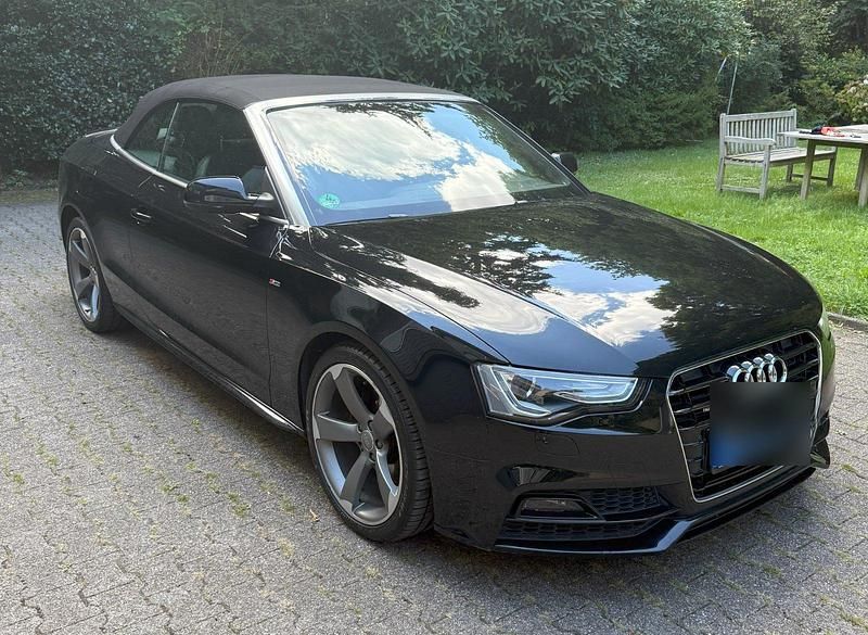 Schwarz Gebraucht 2016 Audi A5 Cabriolet Comfort Cabrio | 15.000 € (Superpreis) - Bild 1/4