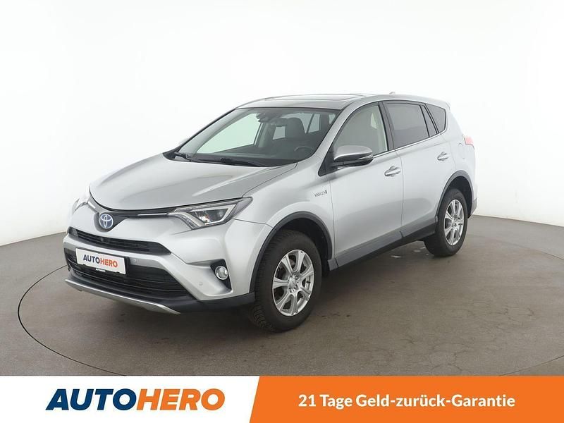 Silber Gebraucht 2016 Toyota RAV4 Hybrid Executive SUV | 18.790 € (Guter Preis) - Bild 1/3