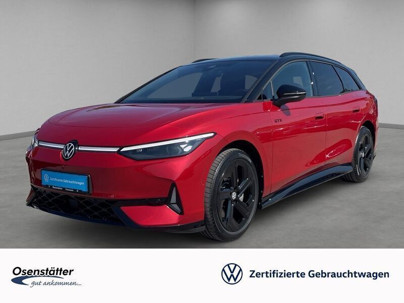Rot Gebraucht 2024 VW ID.7 GTX Limousine | 51.980 € - Bild 1/4