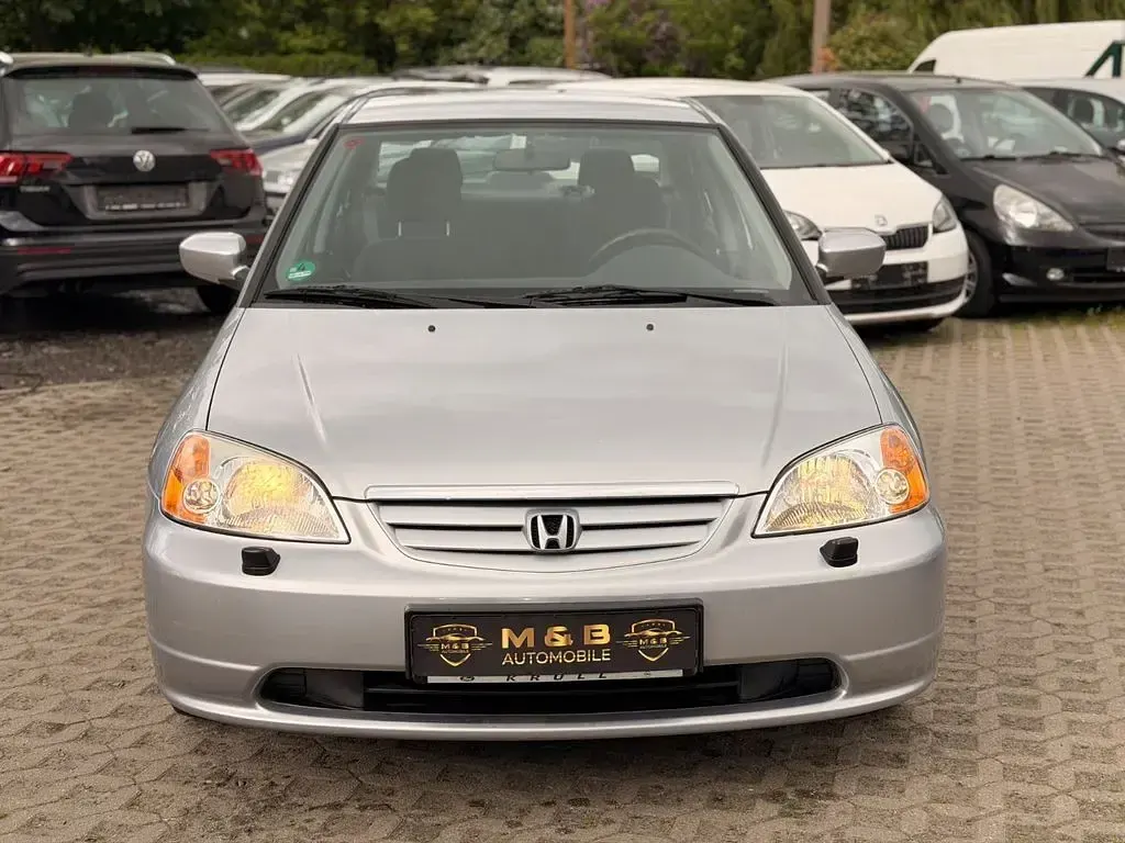 Gebraucht Honda Civic 110 PS (80 kW) 2002 Silber Limousine