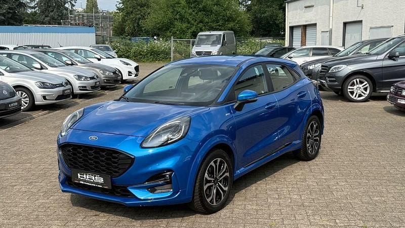 Blau Gebraucht 2023 Ford Puma ST-Line SUV | 14.444 € (Guter Preis) - Bild 1/4