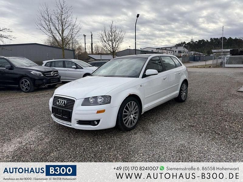 Gebraucht Audi A3 S-Line 200 PS (147 kW) 2008 Weiß Kleinwagen