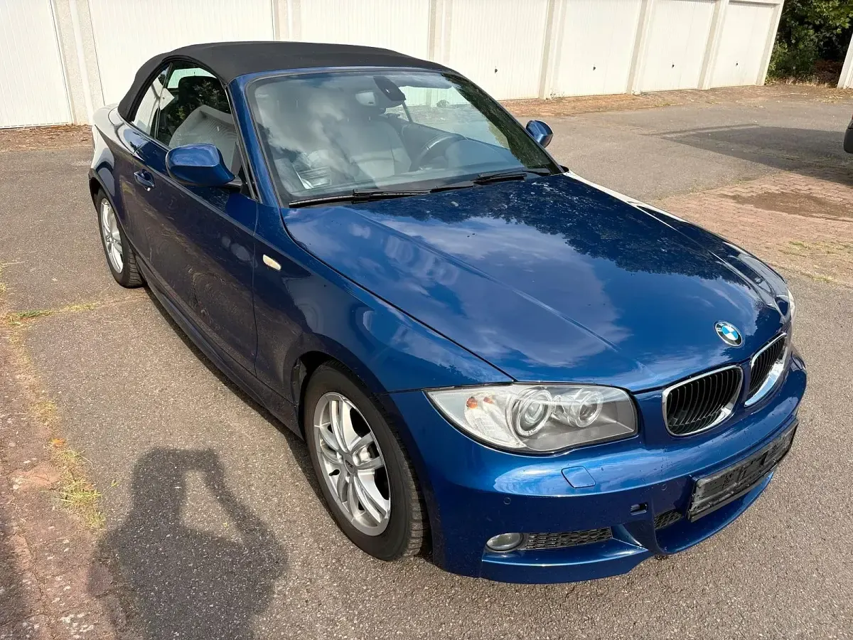 Gebraucht BMW 120 Cabriolet M Sport 177 PS (130 kW) 2009 Blau Cabrio