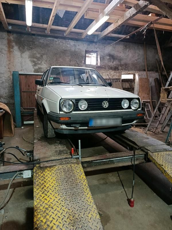 Gebraucht VW Golf II 67 PS (49 kW) 1991 Weiß Kleinwagen