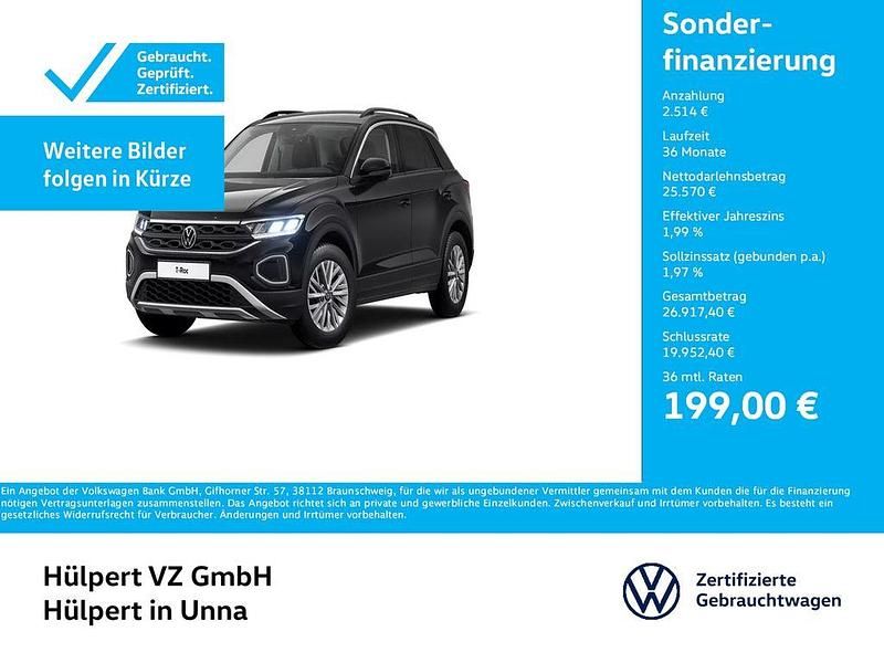 Deep black perleffekt Gebraucht 2024 VW T-Roc Life SUV | 28.084 € (Guter Preis) - Bild 1/4