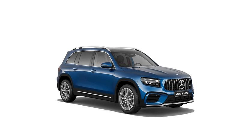 Spektralblau metallic Neu 2025 Mercedes GLB35 AMG SUV | 80.206 € - Bild 1/4