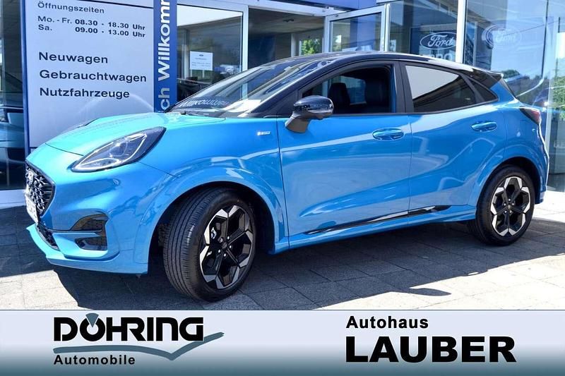 Blau Neu 2025 Ford Puma ST-Line X SUV | 28.475 € - Bild 1/4