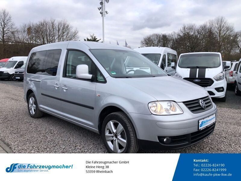 Silber Gebraucht 2007 VW Caddy Family Van / Kleinbus | 10.988 € - Bild 1/4