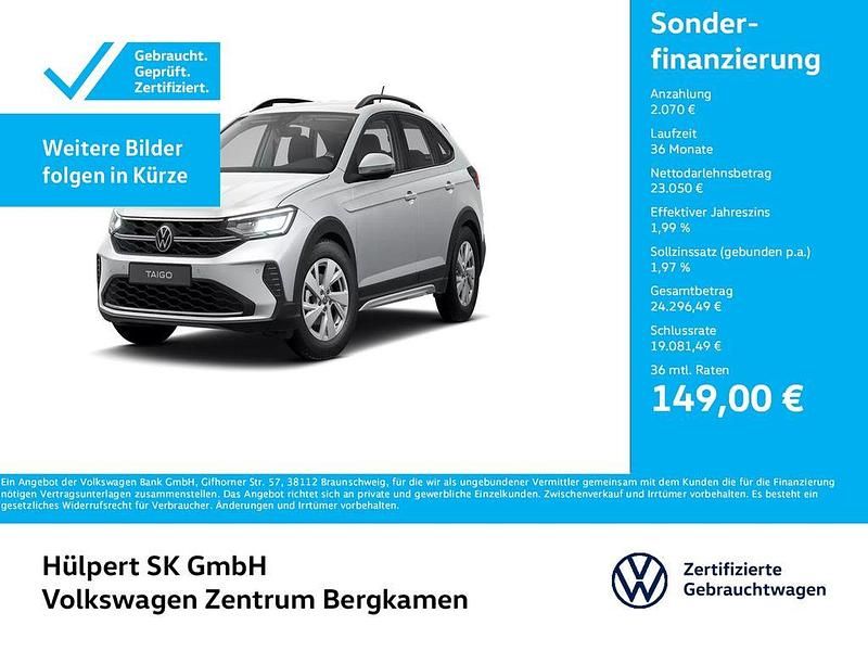 Silber Gebraucht 2024 VW Taigo Life SUV | 25.120 € (Guter Preis) - Bild 1/4
