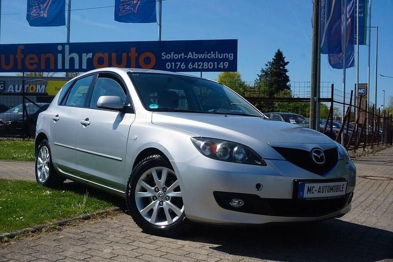Second-hand Mazda 3 Active 105 CP (77 kW) 2007 Argintiu Berlinǎ