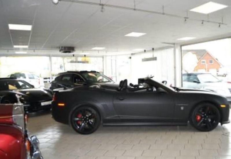 Schwarz Gebraucht 2015 Chevrolet Camaro ZL1 Cabrio | 24.900 € - Bild 1/4