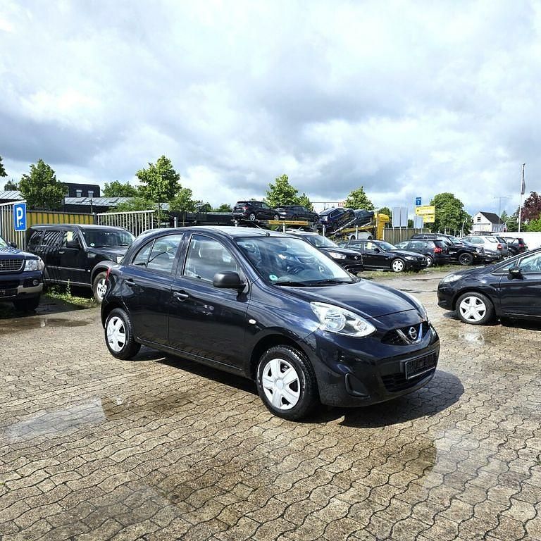 Schwarz Gebraucht 2014 Nissan Micra Visia Kleinwagen | 4.450 € (Guter Preis) - Bild 1/4
