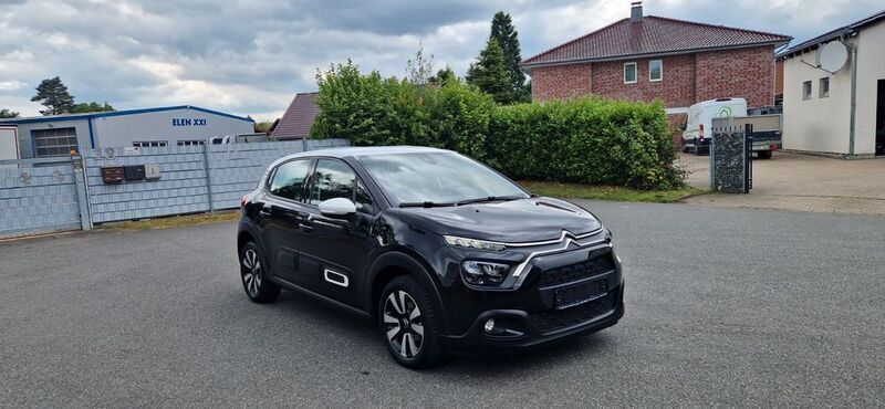Schwarz Gebraucht 2020 Citroën C3 Shine Kleinwagen | 8.897 € (Guter Preis) - Bild 1/4