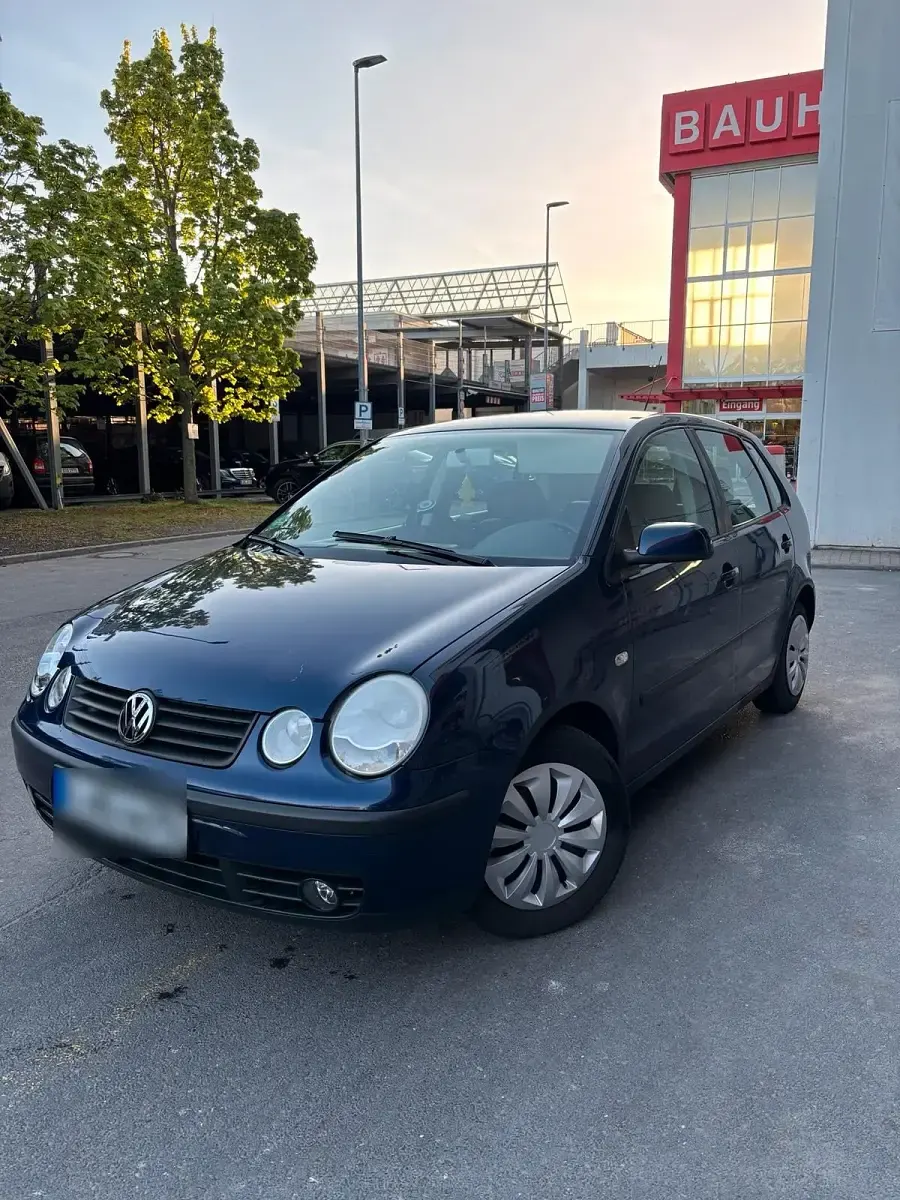 Brugt VW Polo 65 HK (47 kW) 2004 Blå Hatchback