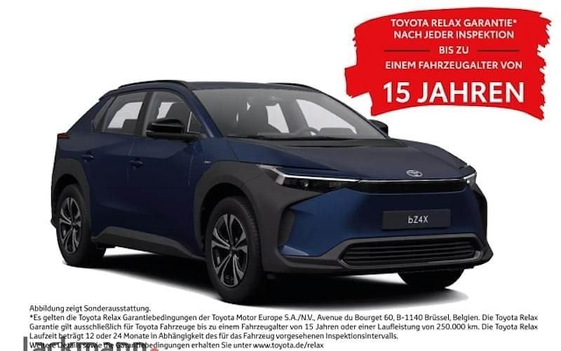 Gebraucht Toyota bZ4X Lounge 150 kW (204 PS) 2024 8s6)/ black (202) (blau SUV