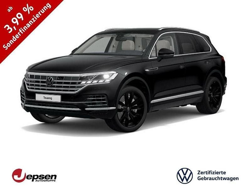 Schwarz Gebraucht 2022 VW Touareg Elegance SUV | 49.470 € (Fairer Preis) - Bild 1/4