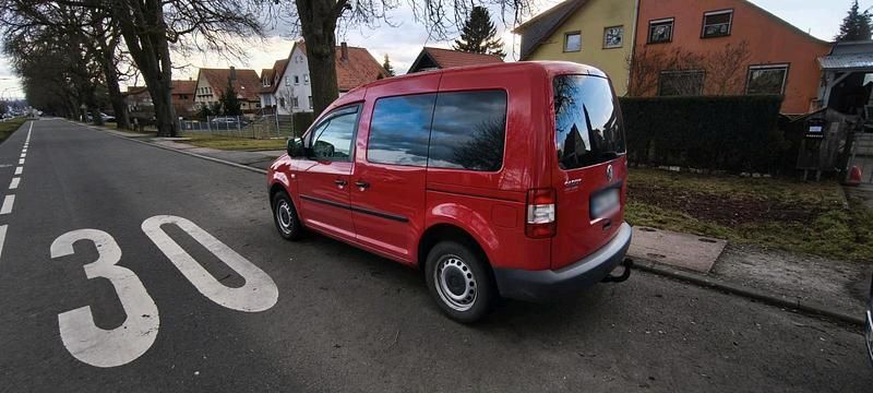 Gebraucht VW Caddy 105 PS (77 kW) 2006 Rot Van / Kleinbus