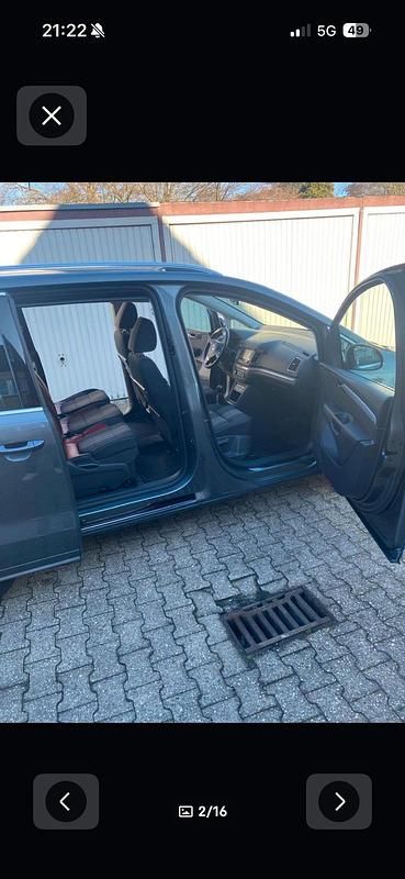 Gebraucht VW Sharan 170 PS (125 kW) 2012 Grau Van / Kleinbus