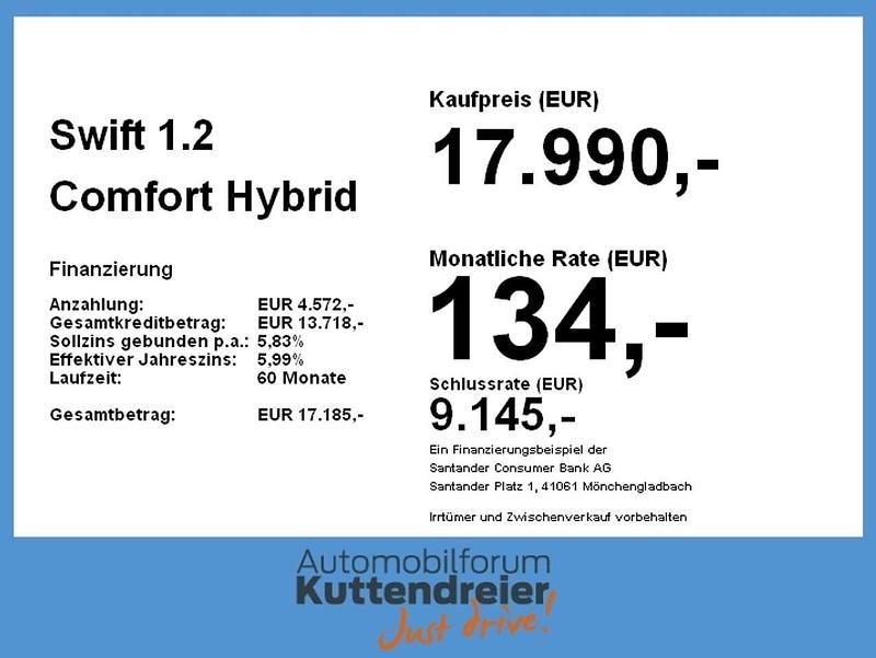 Frontier blue pearl metallic Neu 2025 Suzuki Swift Comfort Kleinwagen | 16.490 € - Bild 1/1