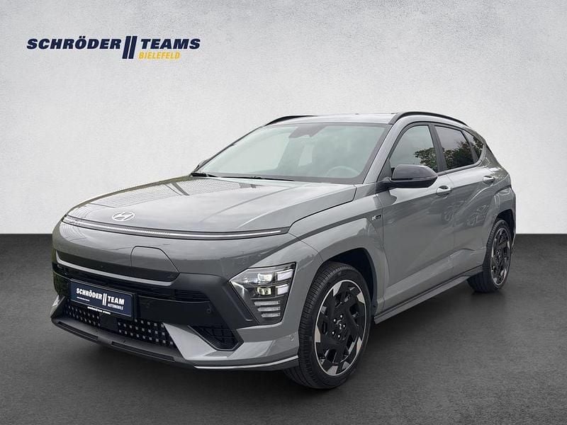 Shadow grey Neu 2025 Hyundai Kona N Line SUV | 44.490 € (Teuer) - Bild 1/4