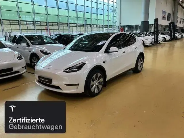 Brugt Tesla Model Y Long Range AWD 258 kW (351 HK) 2022 Hvid SUV