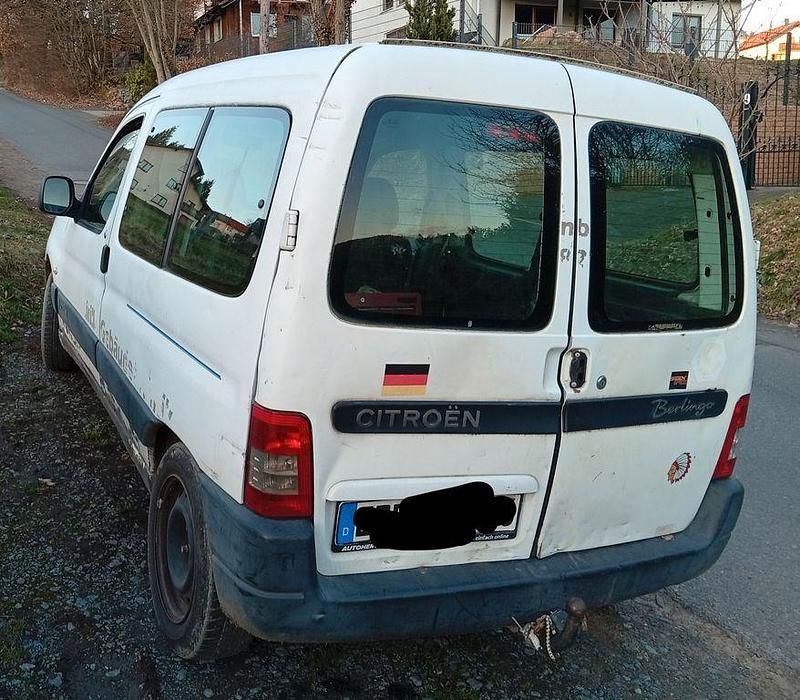 Gebraucht Citroën Berlingo Advance 75 PS (55 kW) 2008 Weiß Van / Kleinbus