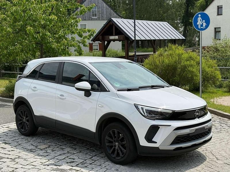 Jade weiss/arktis weiss Gebraucht 2021 Opel Crossland X Elegance SUV | 13.800 € (Guter Preis) - Bild 1/4