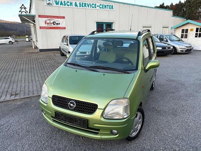 Grün Gebraucht 2001 Opel Agila Color Edition Kombi | 499 € (Superpreis) - Bild 1/4