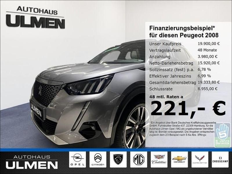 Grau Gebraucht 2021 Peugeot e-2008 GT SUV | 19.900 € (Etwas zu teuer) - Bild 1/4