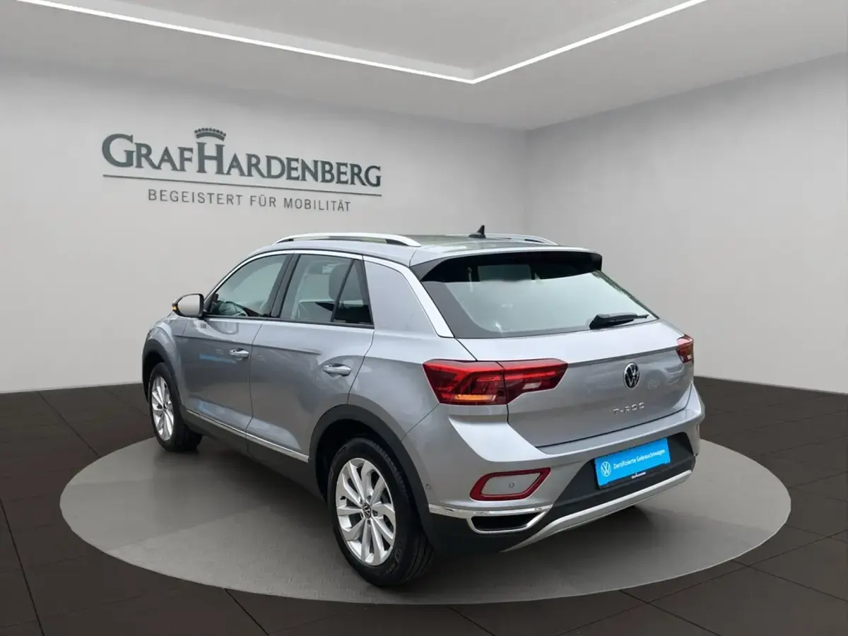 Gebraucht VW T-Roc Style 116 PS (85 kW) 2023 Silber SUV