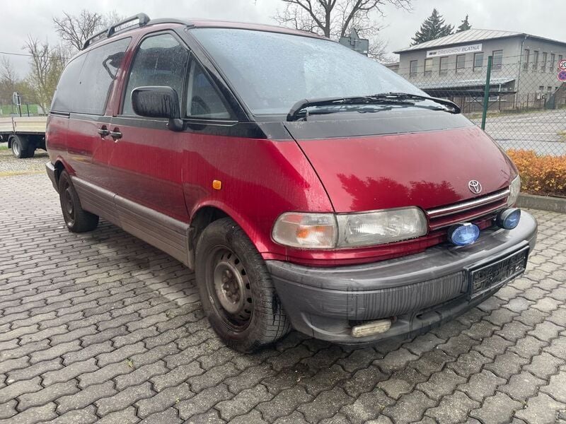 Gebraucht Toyota Previa 132 PS (97 kW) 1994 Rot Van / Kleinbus