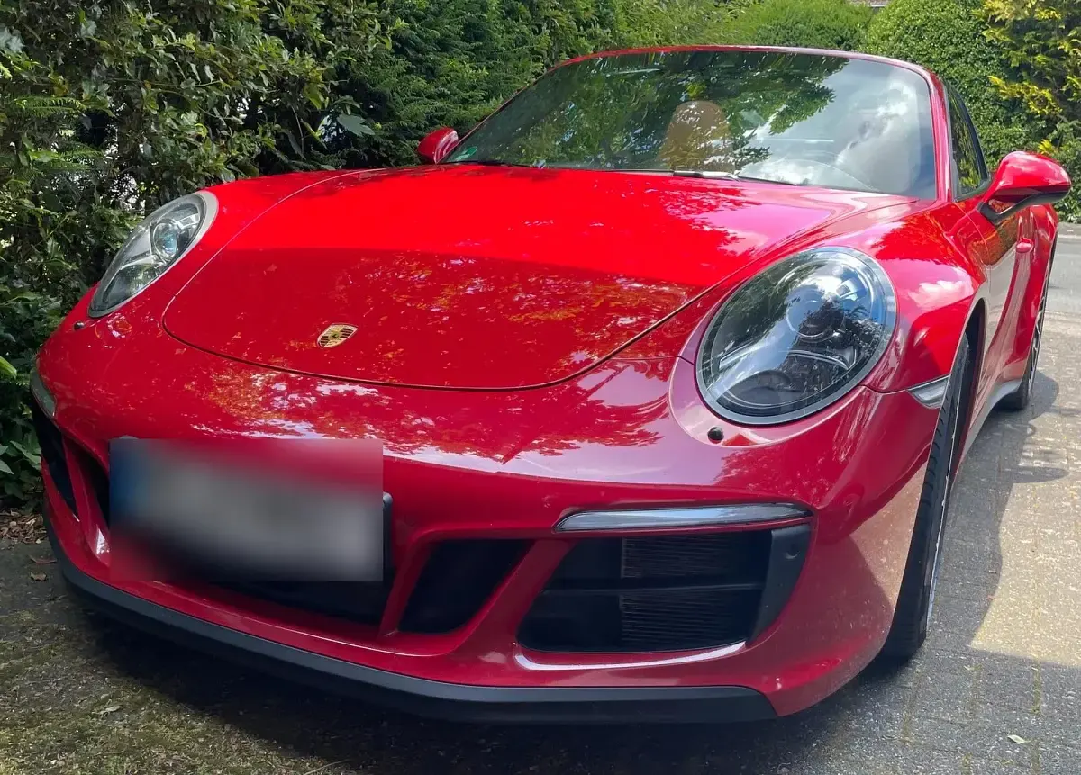 Gebraucht Porsche 991 450 PS (330 kW) 2018 Rot Cabrio