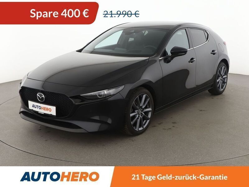 Schwarz Gebraucht 2020 Mazda 3 Selection Limousine | 20.710 € (Fairer Preis) - Bild 1/3