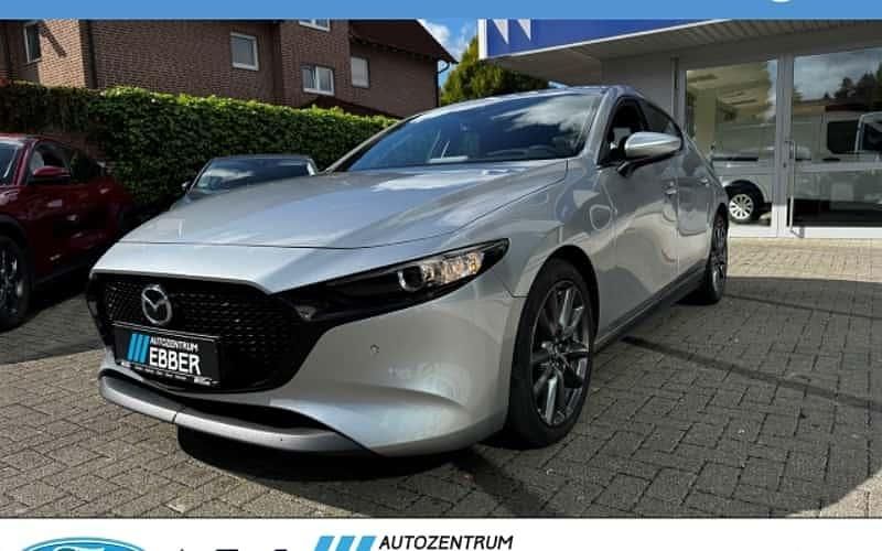 Silber Gebraucht 2020 Mazda 3 Selection Limousine | 20.480 € (Etwas zu teuer) - Bild 1/4