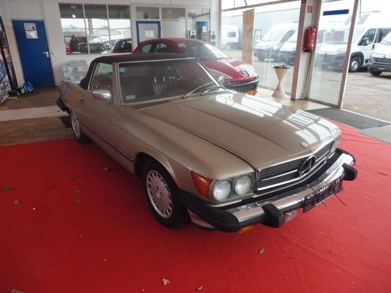 Gebraucht Mercedes 560 227 PS (166 kW) 1986 Gold metallic Cabrio