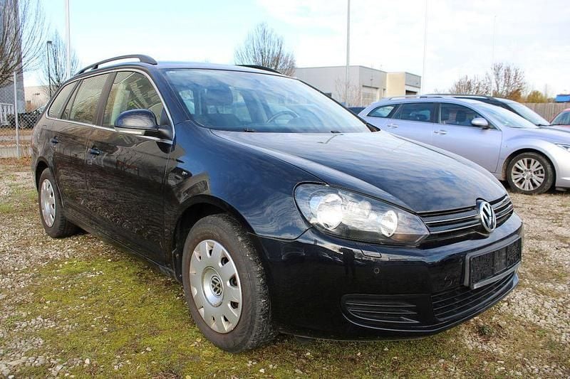 Gebraucht VW Golf VI 122 PS (89 kW) 2010 Schwarz Kleinwagen