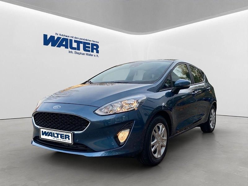 Blau Gebraucht 2018 Ford Fiesta Cool & Connect Kleinwagen | 11.490 € (Etwas zu teuer) - Bild 1/4