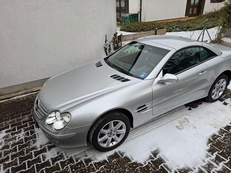 Gebraucht Mercedes SL500 306 PS (225 kW) 2003 Silber Cabrio