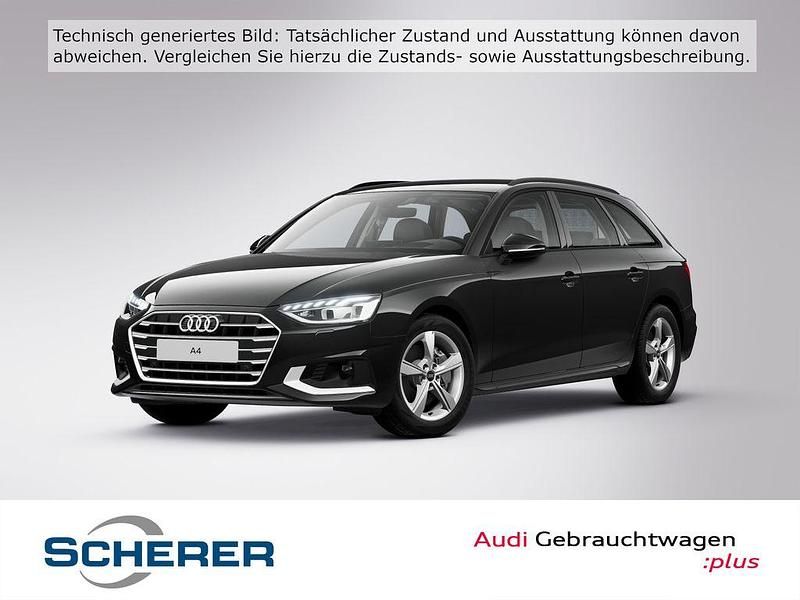 Brillantschwarz Gebraucht 2022 Audi A4 Advanced Plus Kombi | 26.390 € (Guter Preis) - Bild 1/4