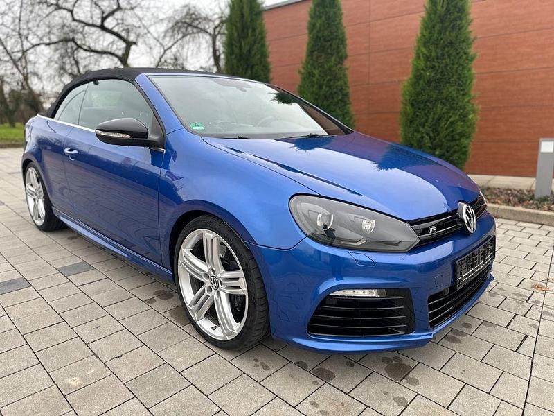 Blau Gebraucht 2014 VW Golf Cabriolet R Cabrio | 19.900 € (Etwas zu teuer) - Bild 1/4